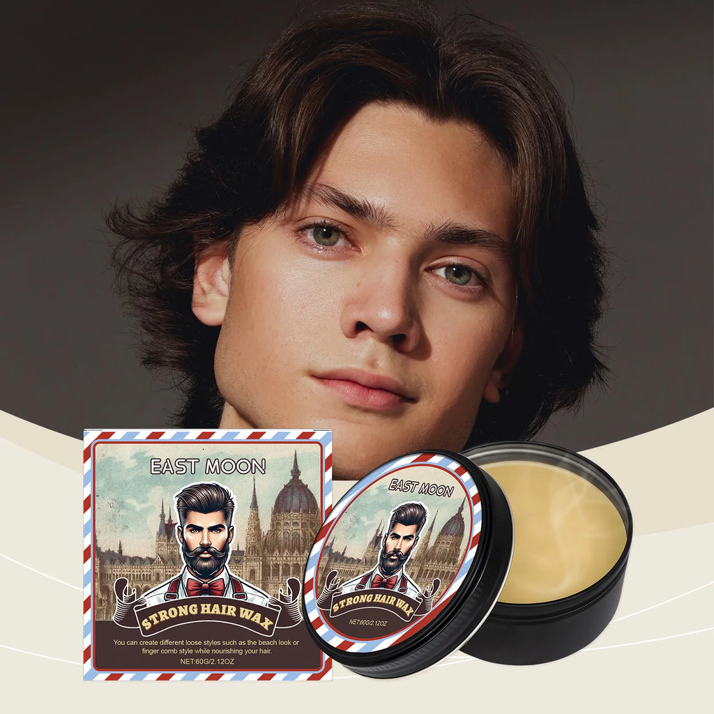 East Moon Strong Hair Wax Long Lasting Stying Non Greasy Soften Smoothing Edge Control Barbershop Tools Unisex Hairdressing Care Oasis Select