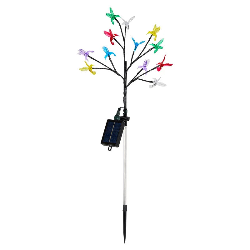 Best-selling Garden Solar Hummingbird Branch Light, Firefly LED Garden Outdoor Lawn Light Oasis Select