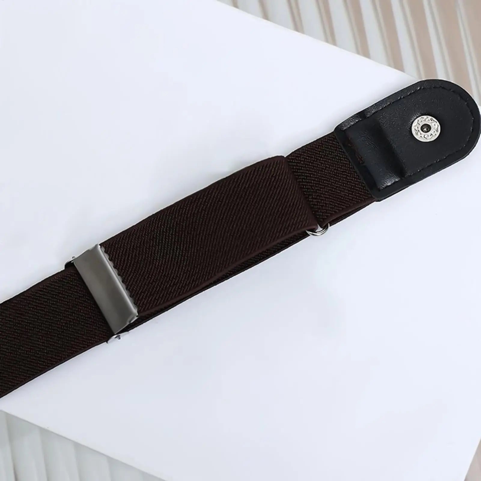 No Buckle Elastic Belt – Invisible Waist Band for Men & Women