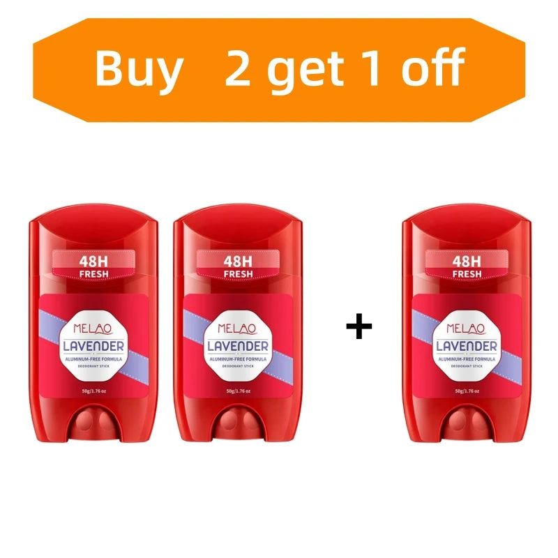 Lavender Antiperspirant Deodorant 50g – Unisex Long-Lasting