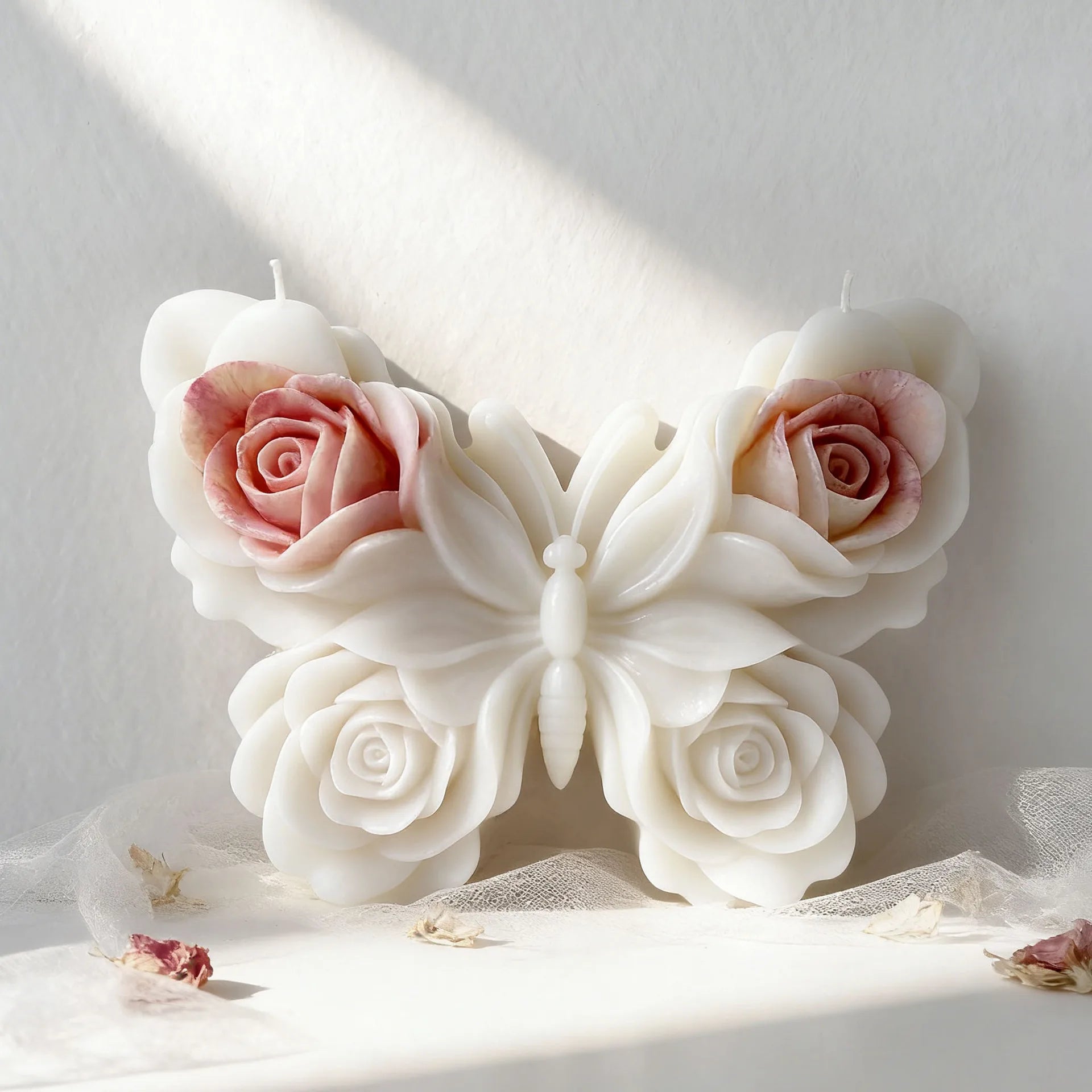 Flower Butterfly Silicone Molds for Baking DIY Epoxy Resin Crafts Hanging Decoration Aromatherapy Mold Candle Making Supplies Oasis Select