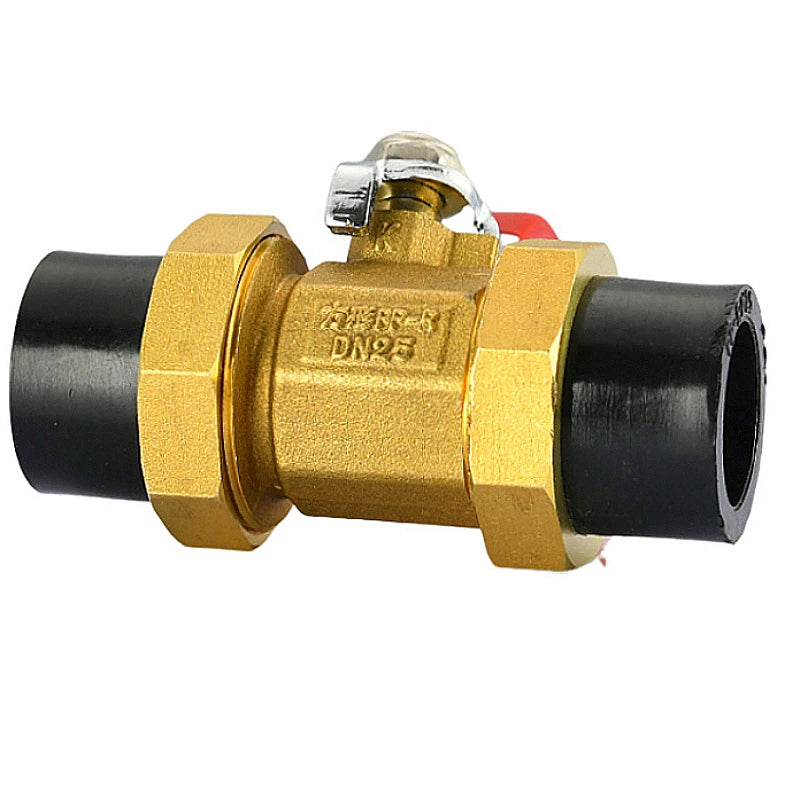 Brass PE Check Valve, One-way Valve, Double Union, Horizontal Double Connection, Horizontal/vertical, Double Hot Melt Oasis Select