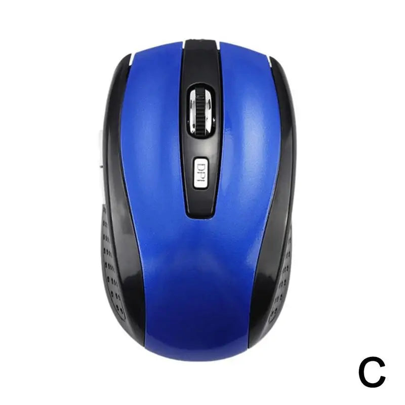 BUDI 2.4G Wireless Mouse – 2400 DPI, 6 Colors, Mini & Slim