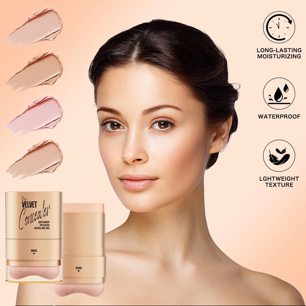 SADOER 4-Color Concealer Palette – Waterproof & Long-Lasting