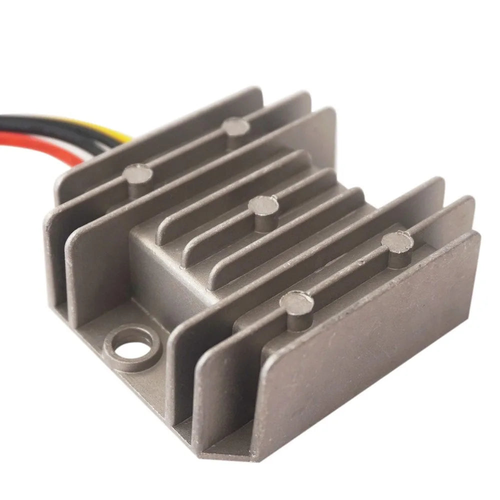 DC-DC Buck Converter 15-90V to 12V 8A Waterproof Step Down Converter Golf Cart Voltage Regulator Reducer Small Step Down Module Oasis Select