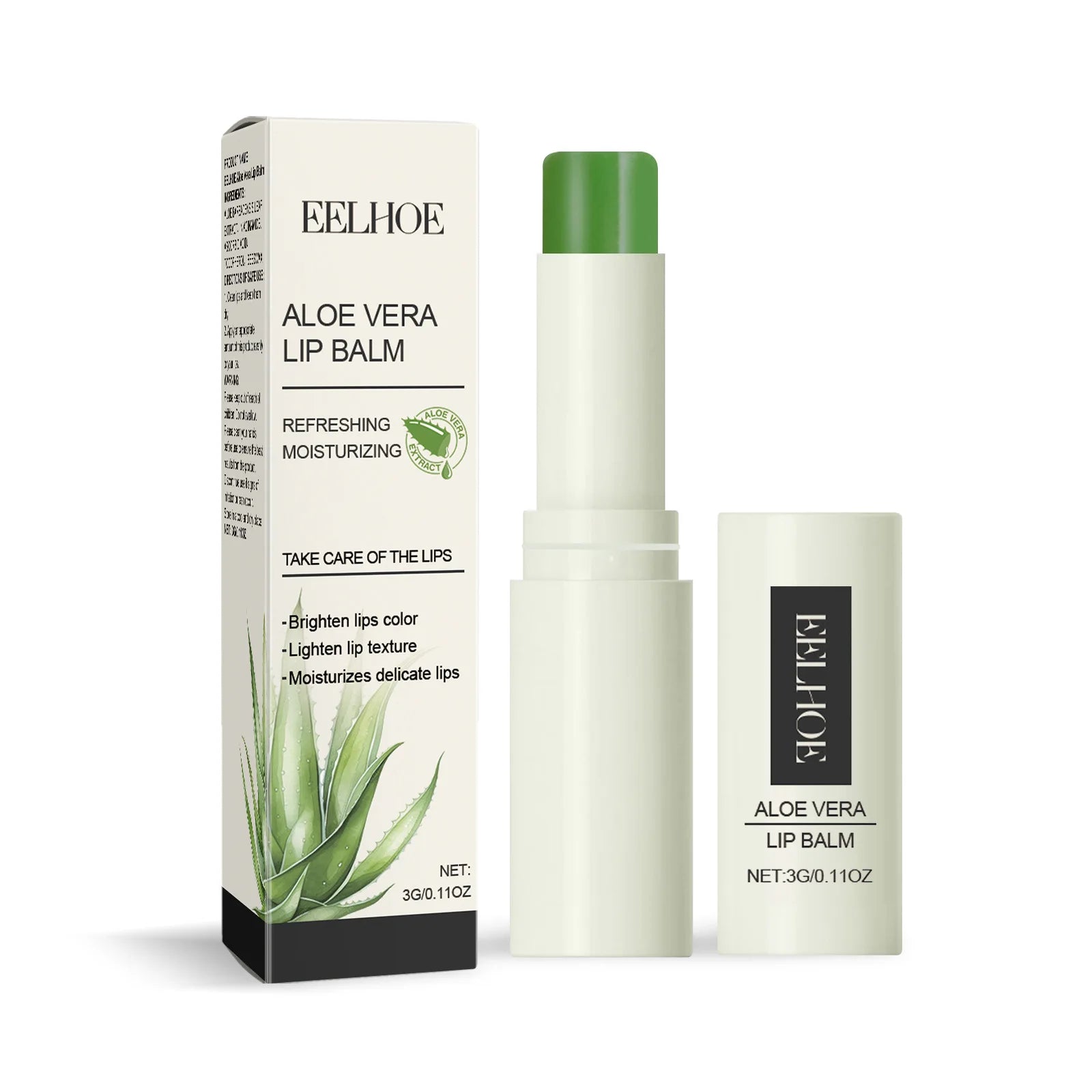 EELHOE Aloe Skin Care Kit – Hyaluronic Acid Face Moisturizer Skin Care Kit Oasis Select lippie