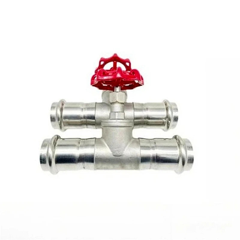304 Stainless Steel One-way Manual Threaded Globe Valve DN15 20 25 32 40 50 Compression Type Tap Water Oil Switch Oasis Select