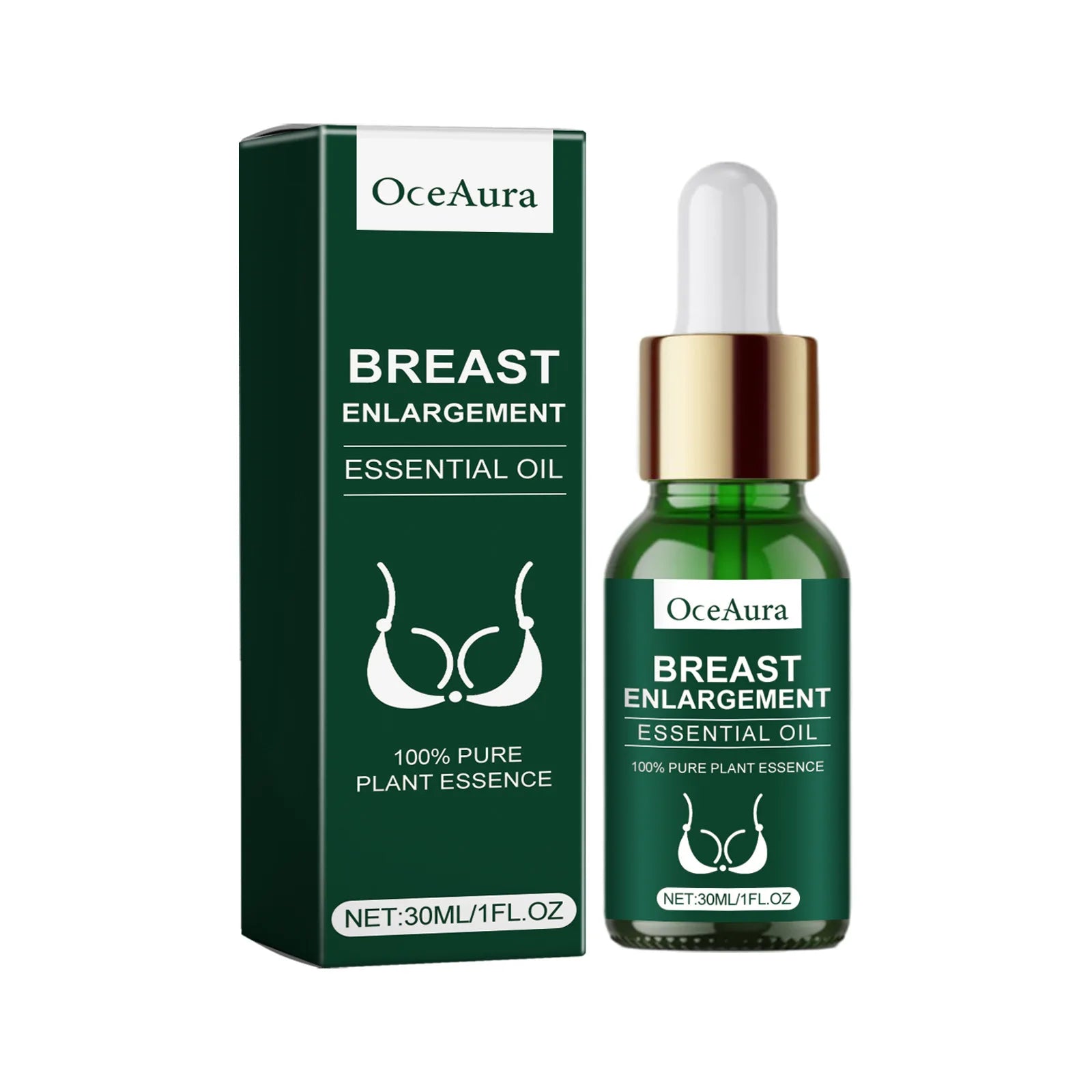 Rose Breast Essential Oil Plump Full Keep Firming Size up Lifting Treatment Massage Bigger Sexy Boobs Spa Breast Enlargement Oil Oasis Select 30ml Boxed