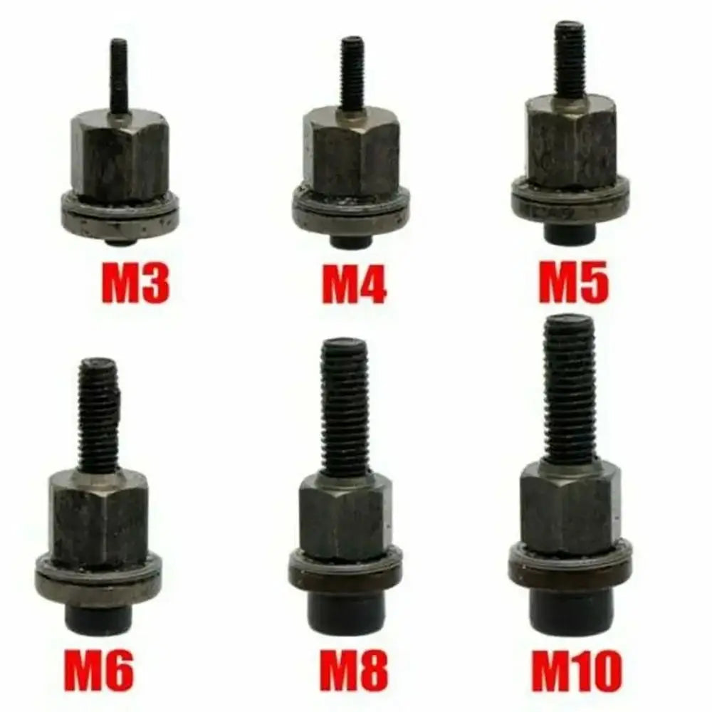 1Pcs Mandrel Staple Hand Rivet Nut Easy Installation For Rivet Nut Torch Manual Riveter Tool Electric Riveting Adapter Oasis Select