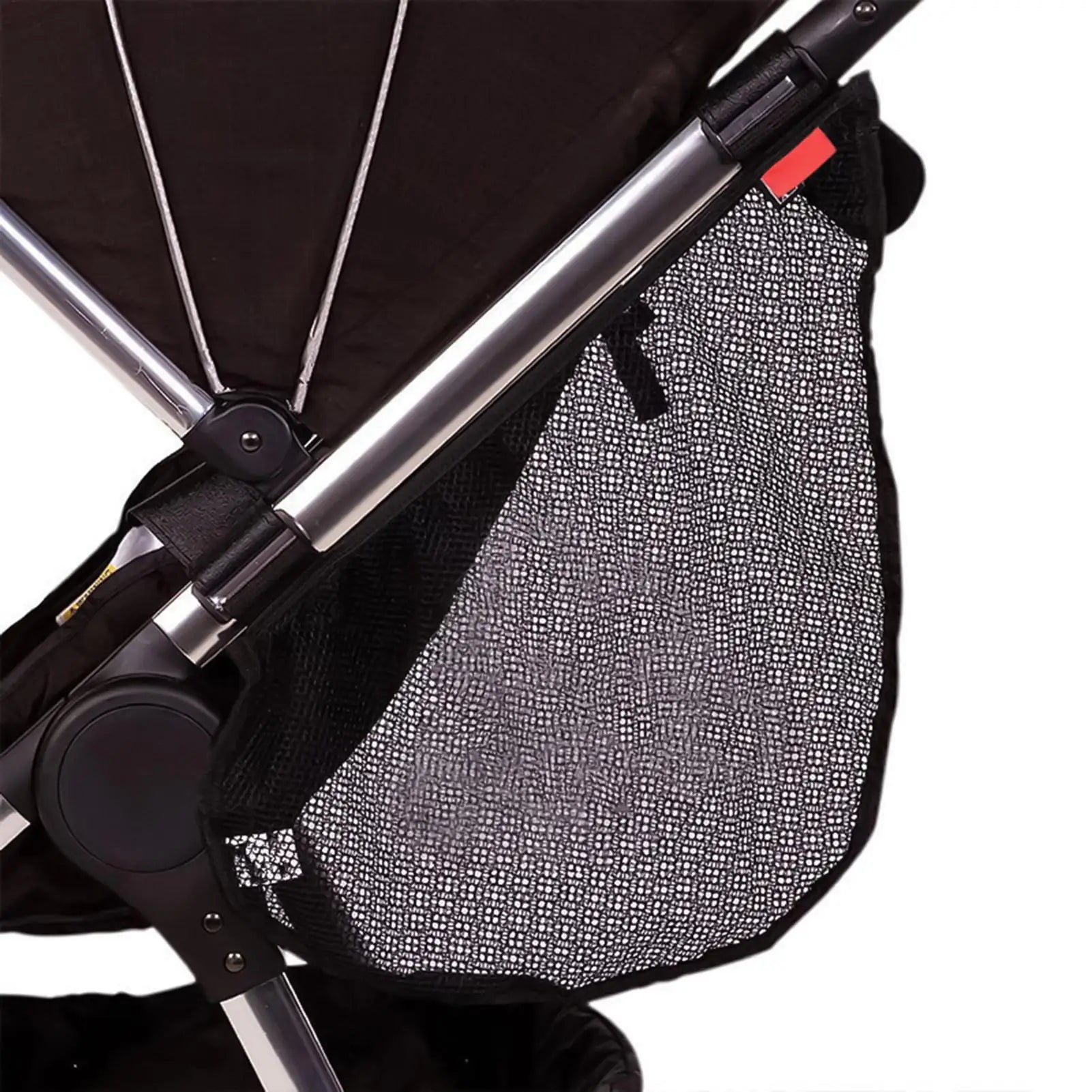 Stroller Mesh Bags Adjustable Straps Universal Non-Slip Side Sling Stroller Cargo Net for Travel Walking Outings Camping Picnic Oasis Select