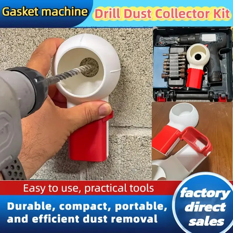 Rotating Drill Bit Dust Collector Box – Drilling & Grinding Drill Dust Collector Oasis Select