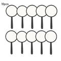 1/5/10pcs 5X Magnifying Loupe Reading Glass Lens Magnifier 25mm Hand Held Educational Tool Oasis Select 10pcs