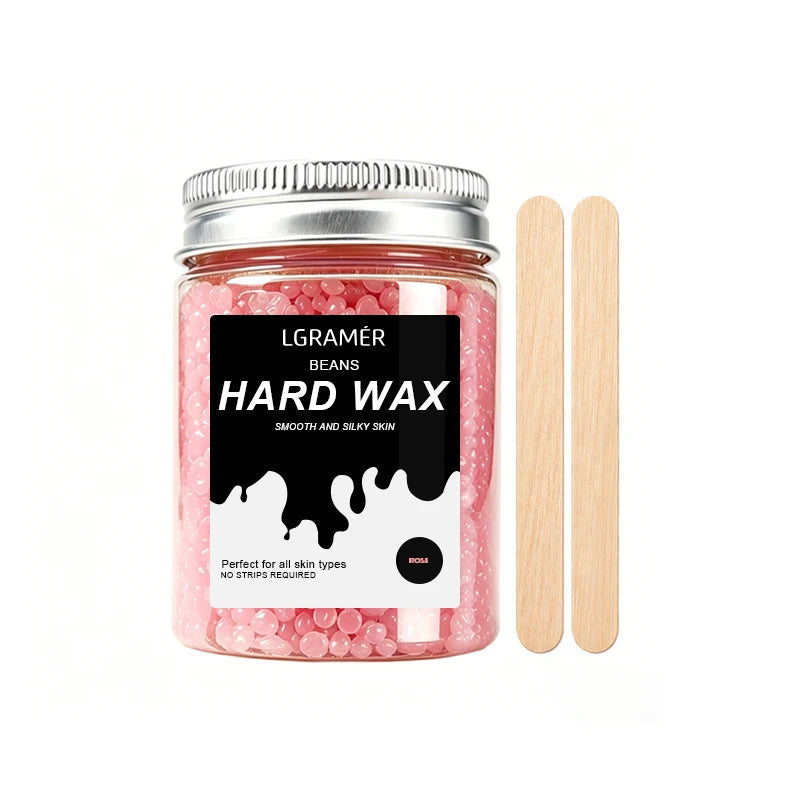 LGRAMER Hard Wax Beads for Hair Removal | 80g/380g Scented