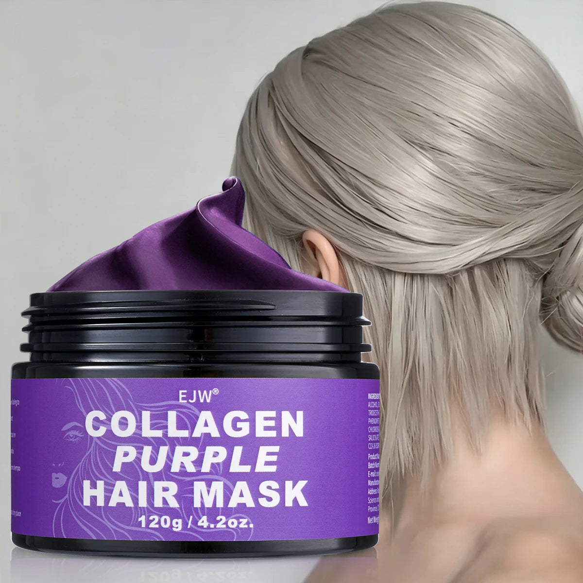 Keratin Purple Hair Mask – Toning & Deep Hydration for Blonde Purple Hair Mask Oasis Select