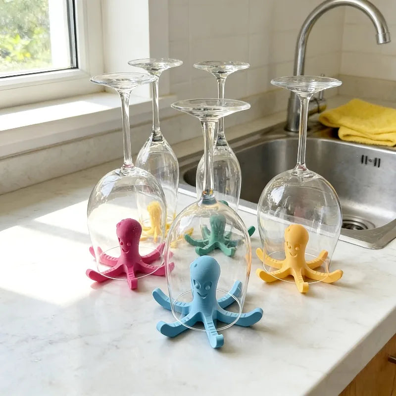 2Pcs Standalone Mugs Drying Rack with Rapid Ventilation for Enhanced Drying Efficiency Compatible with Various Mugs Wine Glasses Oasis Select