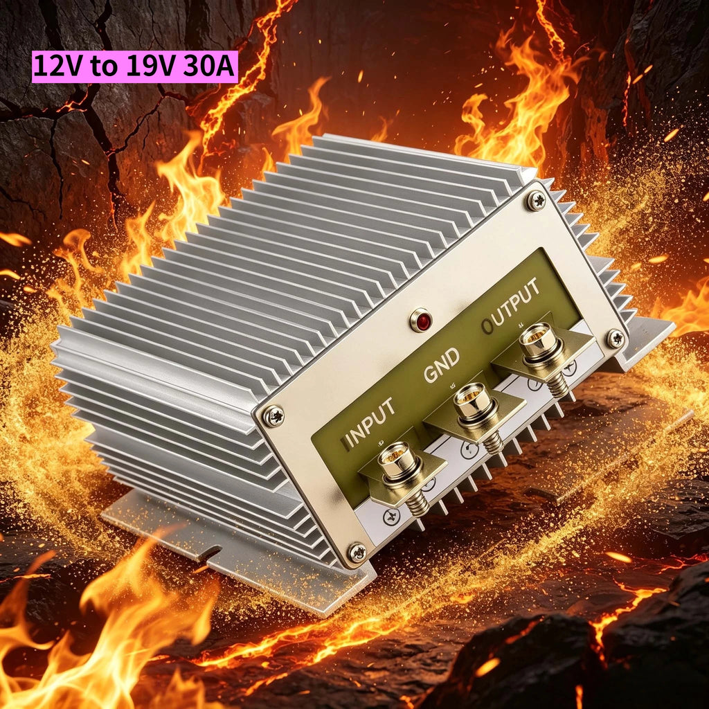 DC DC Converter 12V to 19V 30A 570W Step-up Voltage Regulator Boost Module Waterproof Oasis Select
