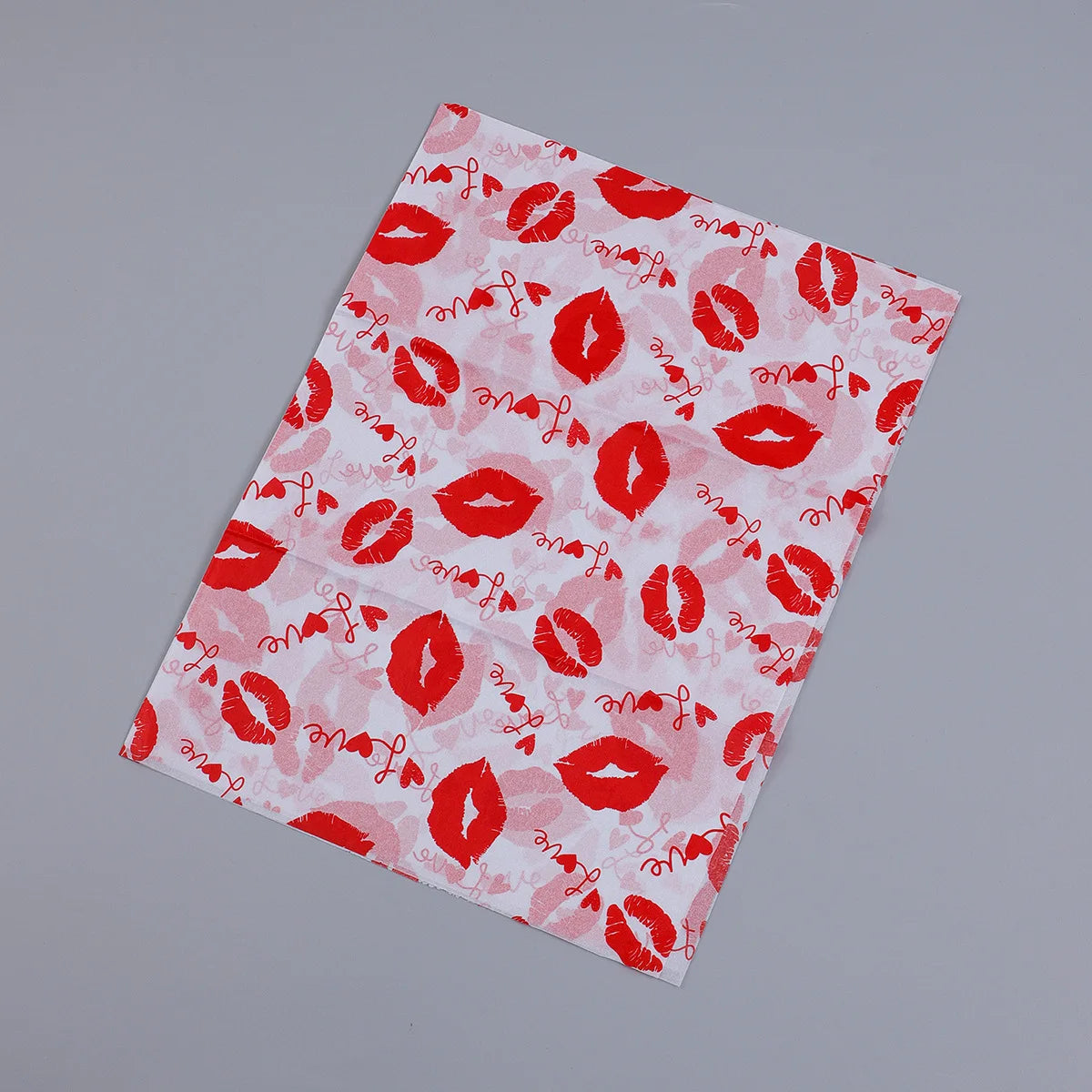 20 Sheets Valentine's Day Tissue Paper Red Love Heart Gift Wrapping Paper Birthday Decor Bridal Shower Party Supplies 50X35 Cm Oasis Select F
