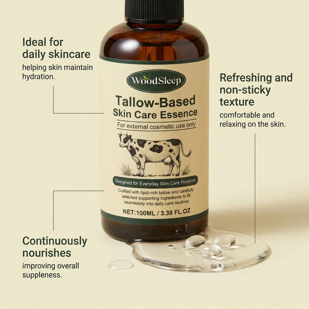 WOODSLEEP Tallow-Based Facial Moisturizing Oil 100ml Facial Moisturizing Oil Oasis Select