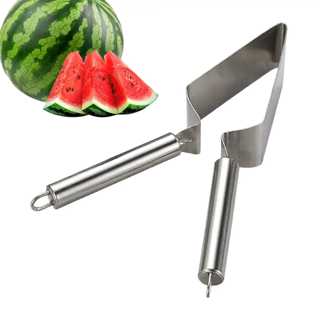 Watermelon Slicer Triangular Watermelon Cut Into Pieces Stainless Steel Watermelon Cutter Fruit Cutting Tools Kitchen Accessorie Oasis Select