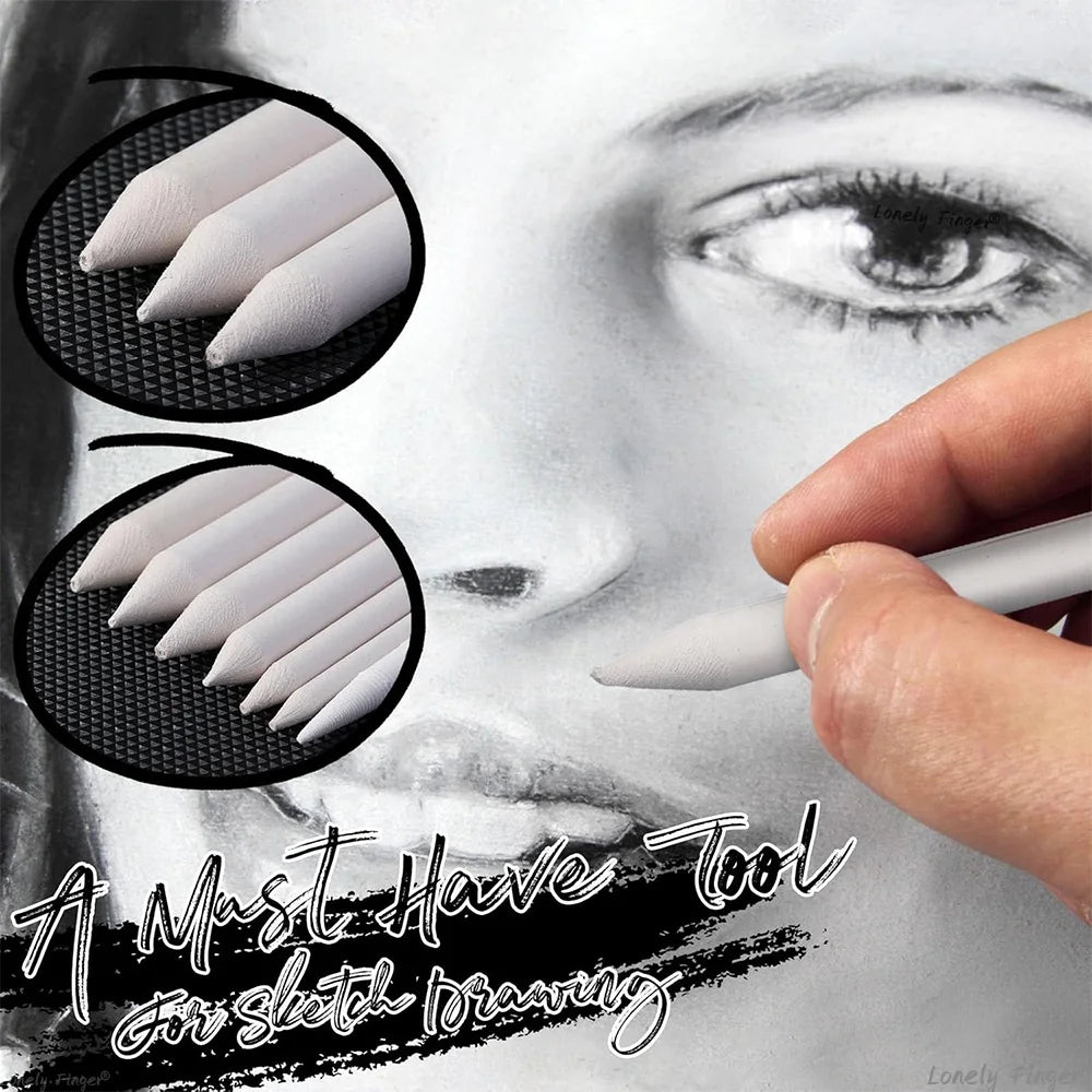 Paper Art Blending Stumps for Drawing Shading, Drawing Supplies Pencil Sketch Paint Tools, for Student Artist Sketch Painting Oasis Select