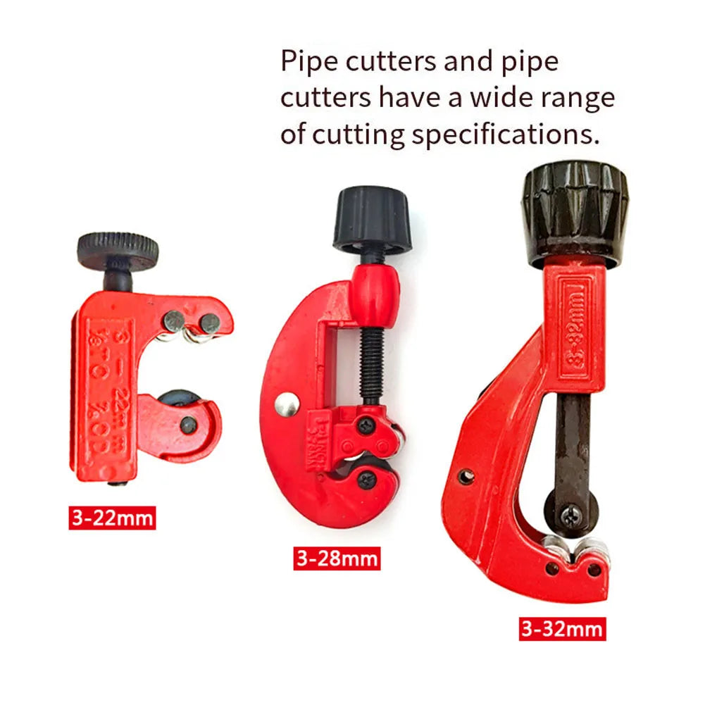 3-22/3-28/3-32 Pipe Cutter Arrow Pipe Cutting Tools For Cutting Pipes Copper Brass Aluminum Mild Steel Pipe Cutter Oasis Select