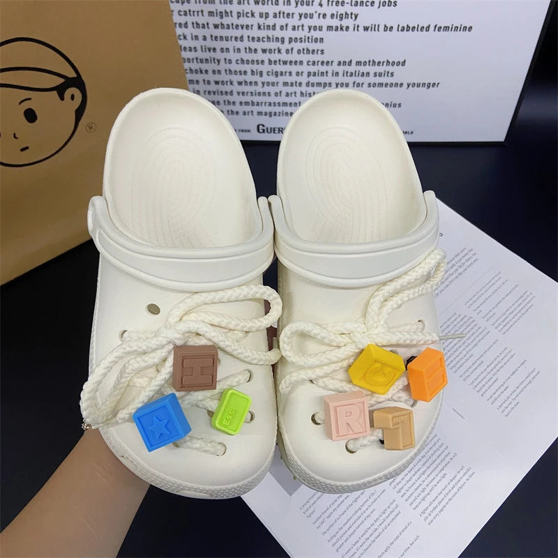 Fashion Shoe Accessory Set, decorative shoe buckles, removable, suitable for sandals and flip-flops. Oasis Select