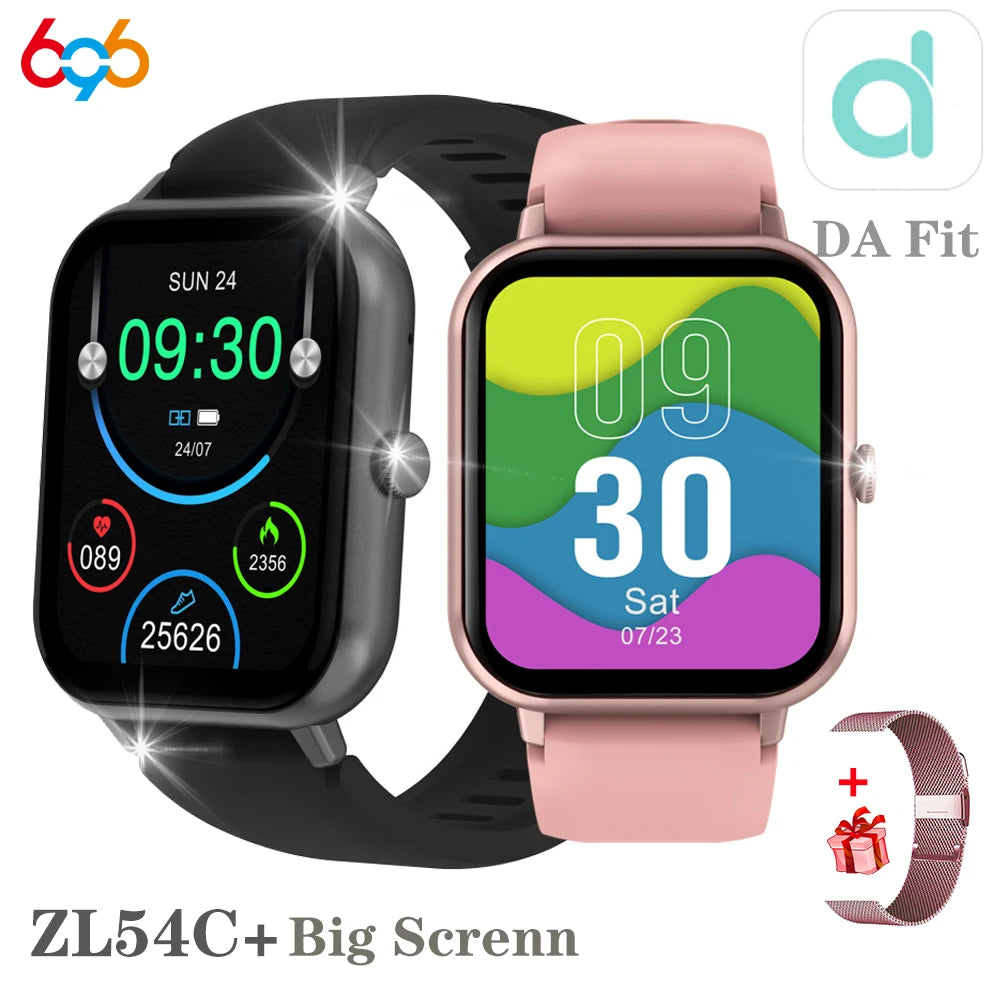 Blue Tooth Call Women Smart Watch 24H Health Monitor 100+ Sport Modes Waterproof Music Men Lady Smartwatch Information Push Oasis Select