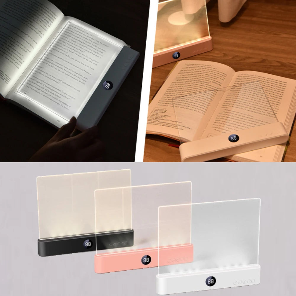 2-in-1 LED Book Light & Night Lamp | Rechargeable Reading Light