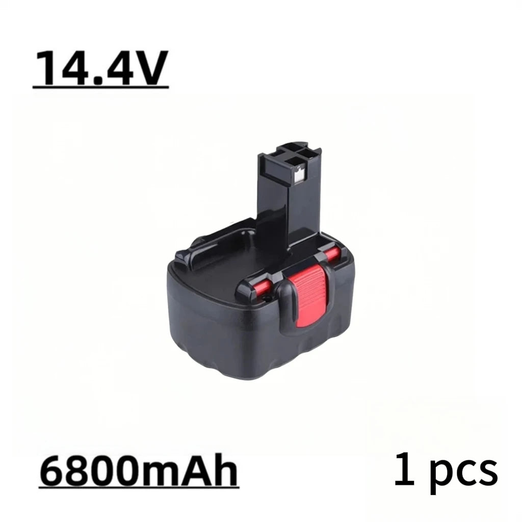 9800mAh For Bosch 14.4V Battery For Bosch D70745 2607335273 BAT038 BAT140 BAT040 BAT041 BAT159 2607335465 26073356 Drill Battery Oasis Select 14.4V 6800mAh 1pcs
