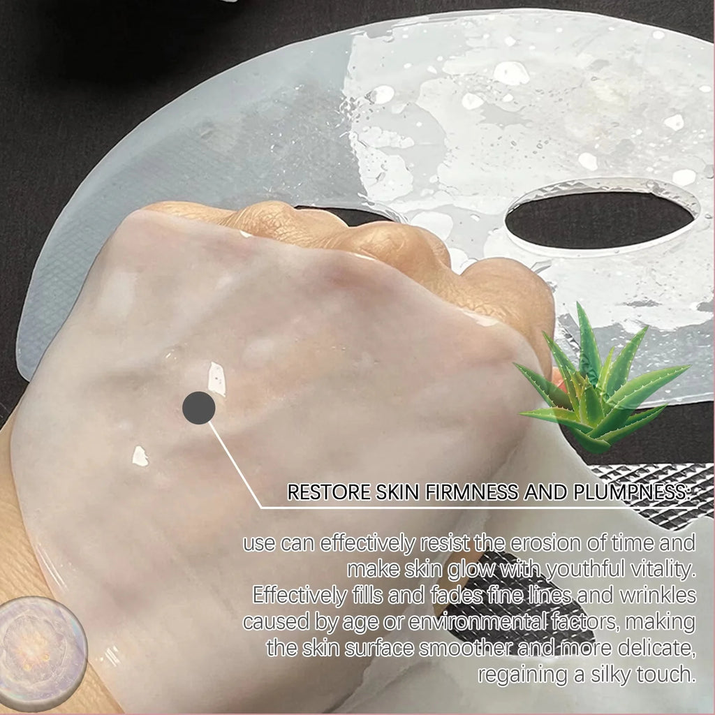 Hoygi Bio Collagen Hydro-Gel Face Mask – Firm & Brighten Collagen Face Mask Oasis Select