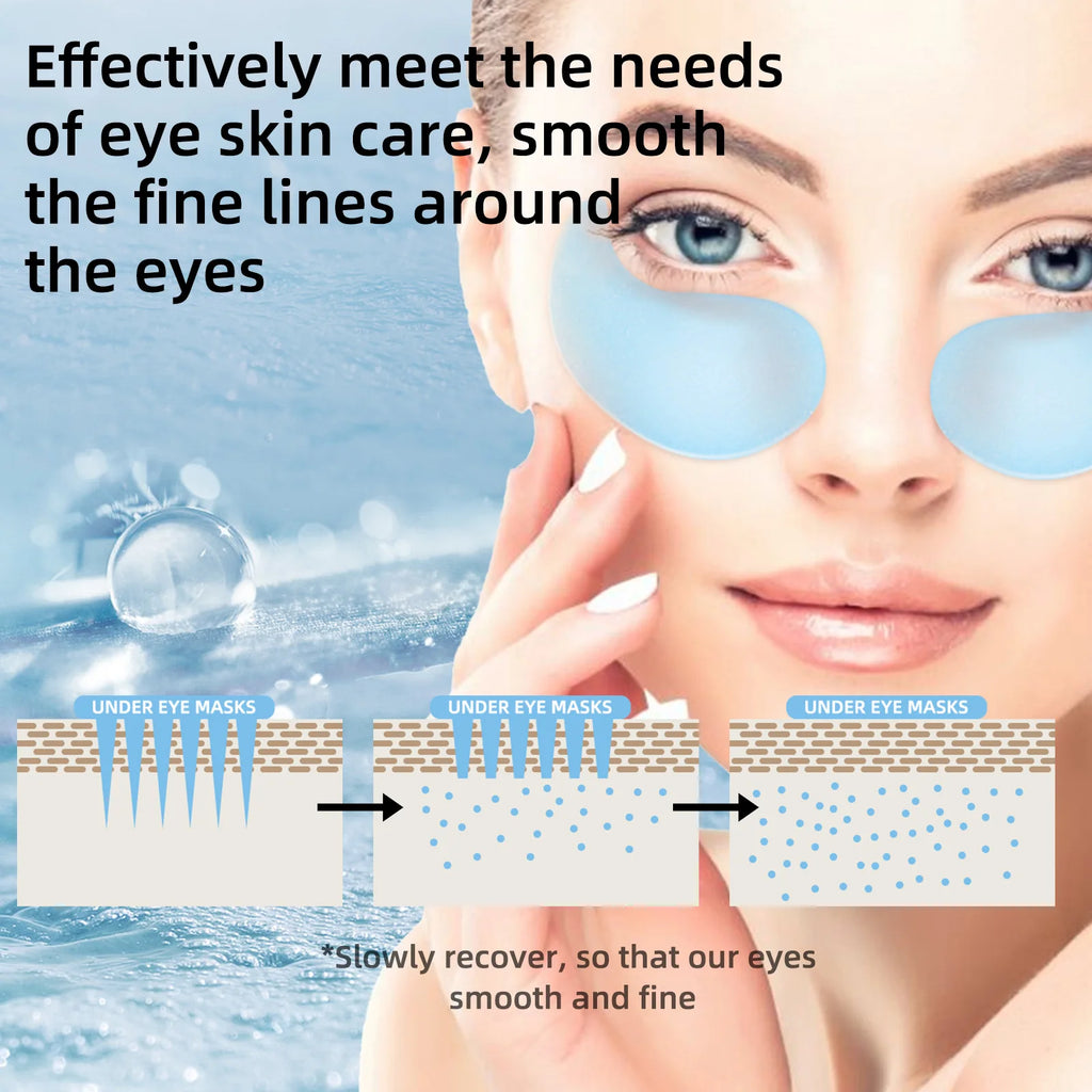 Retinol & Collagen Under Eye Masks - 60 Pcs Hydrating Eye Patches with Hyaluronic Acid & Vitamin E for All Skin Types 2025 new Oasis Select