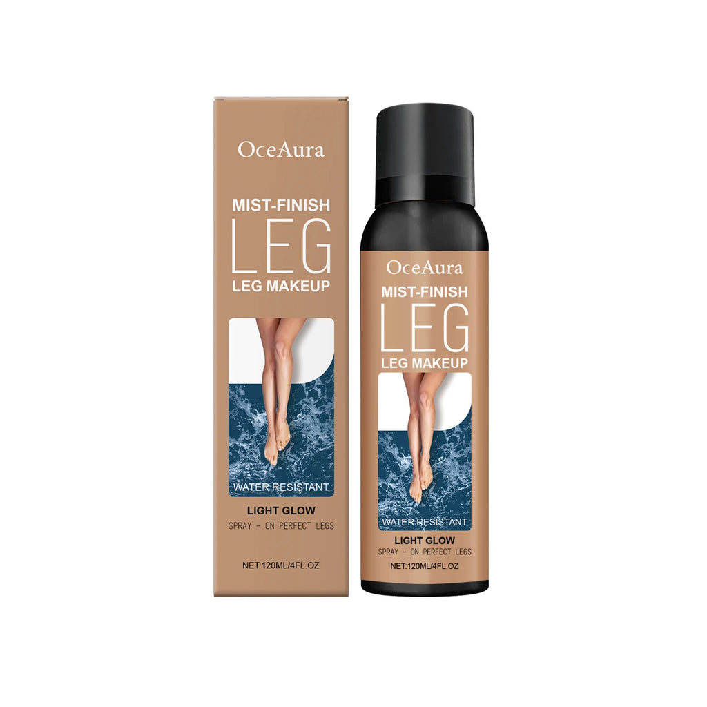 Bronze Leg Makeup Liquid Concealer Even Skin Tone Lasting Moisturizing Body Foundation Cover Tattoo Blemish Fake Tanning Spray Oasis Select 120ml Boxed