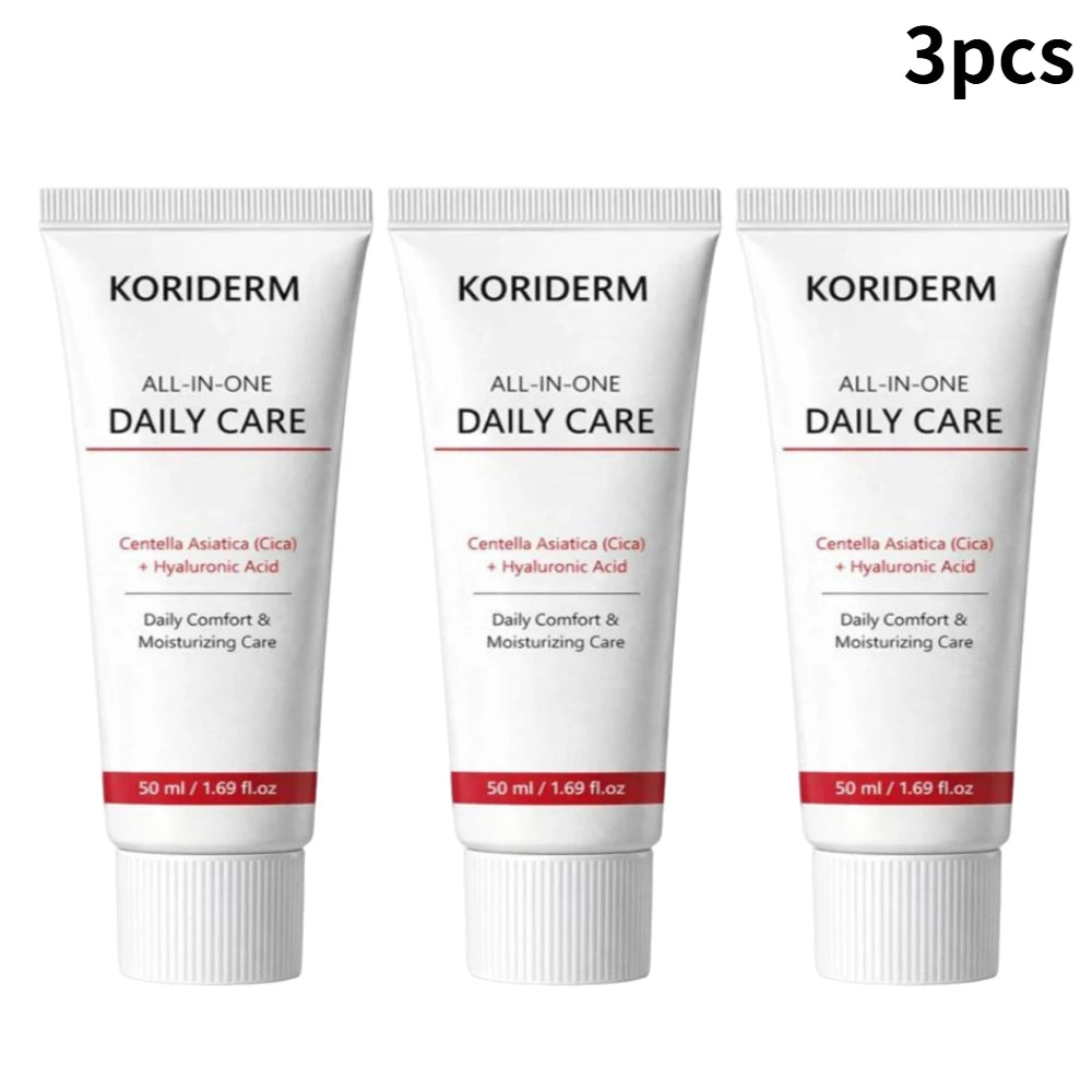 Centella Asiatica Face Cream Nourish Dry Skin Smoothing Rejuvenation Strengthen Barrier Non Irritating Cream Facial Moisturizer Oasis Select 3PCS