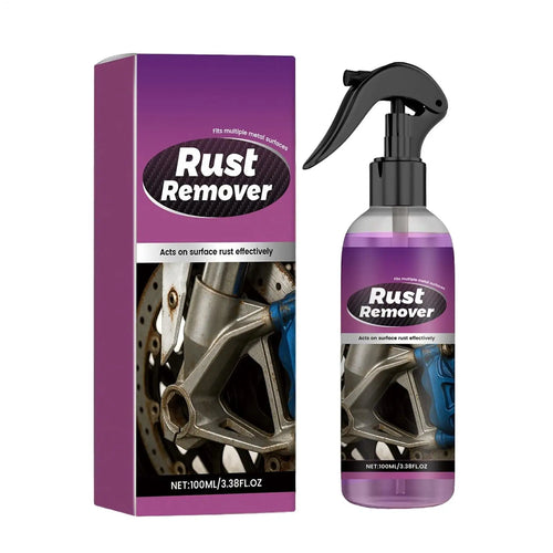 100ml Multi-purpose Rust Removal Spray Car Wheel Hub Polishing Renovator Parts Maintenance Metal Lubrication Loose Rust Spray Oasis Select
