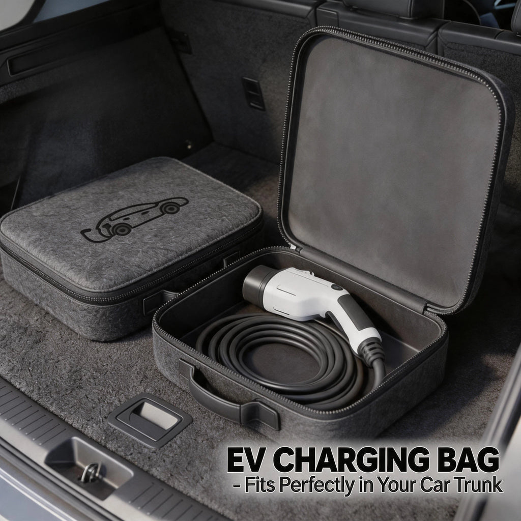 Scratch Resistant Dustproof New Energy Vehicle Charging Gun Storage Bag Portable EV Charger Cable Bag Auto Storage Bag Oasis Select