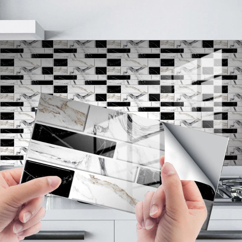 Wall Stickers Home Renovation Crystal Tiles Self-adhesive Flooring