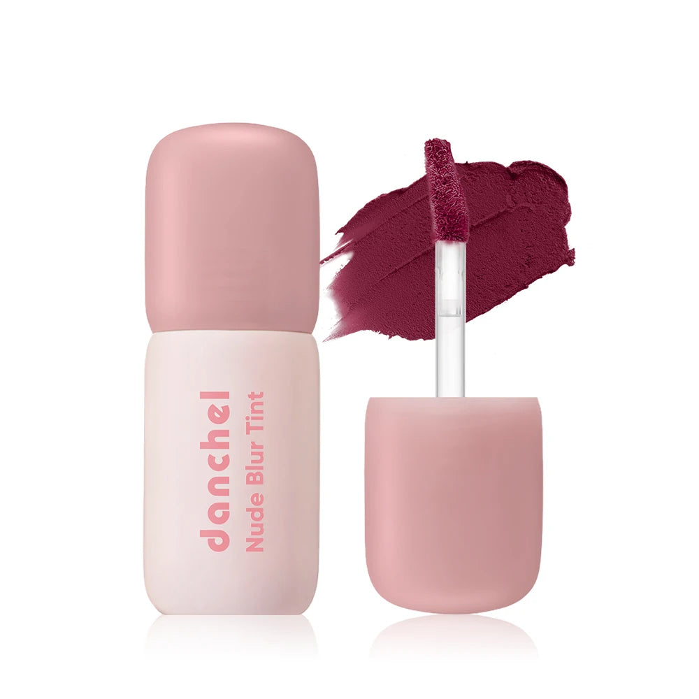 10 Shades Nude Blurring Lip Tint 2-in-1 Lightweight Long-Lasting Non-sticky Velvet Lip & Cheek Blush Lipgloss Daily Cosmetics Oasis Select Color 6