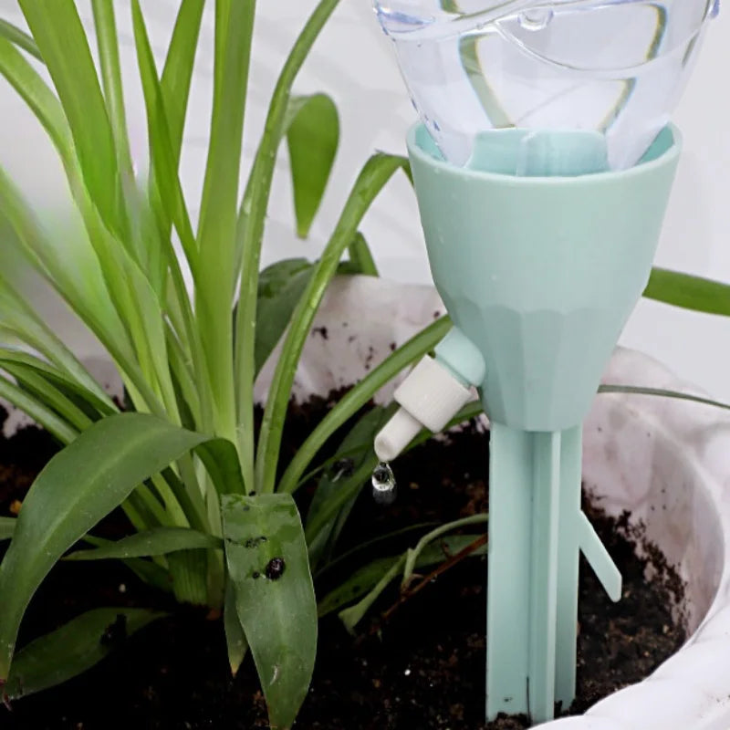 Automatic flower watering device for home potted plants, adjustable drip speed when going out, automatic irrigation dripper Oasis Select