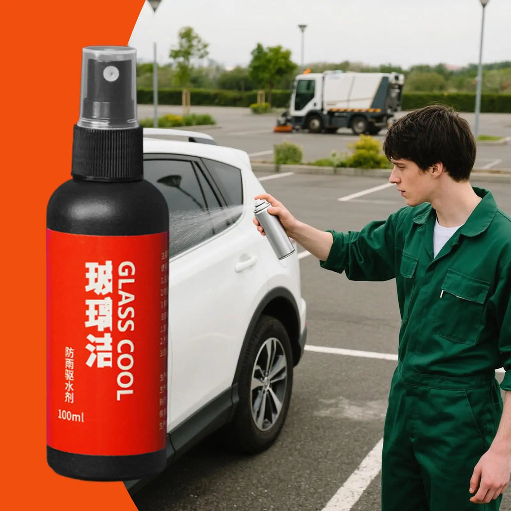 Car Window Anti Rain 100ml Rain Prevention Waterproof Agent Windshield Cleaner Anti Fog Agent for Vehicle Windscreen Maintenance Oasis Select