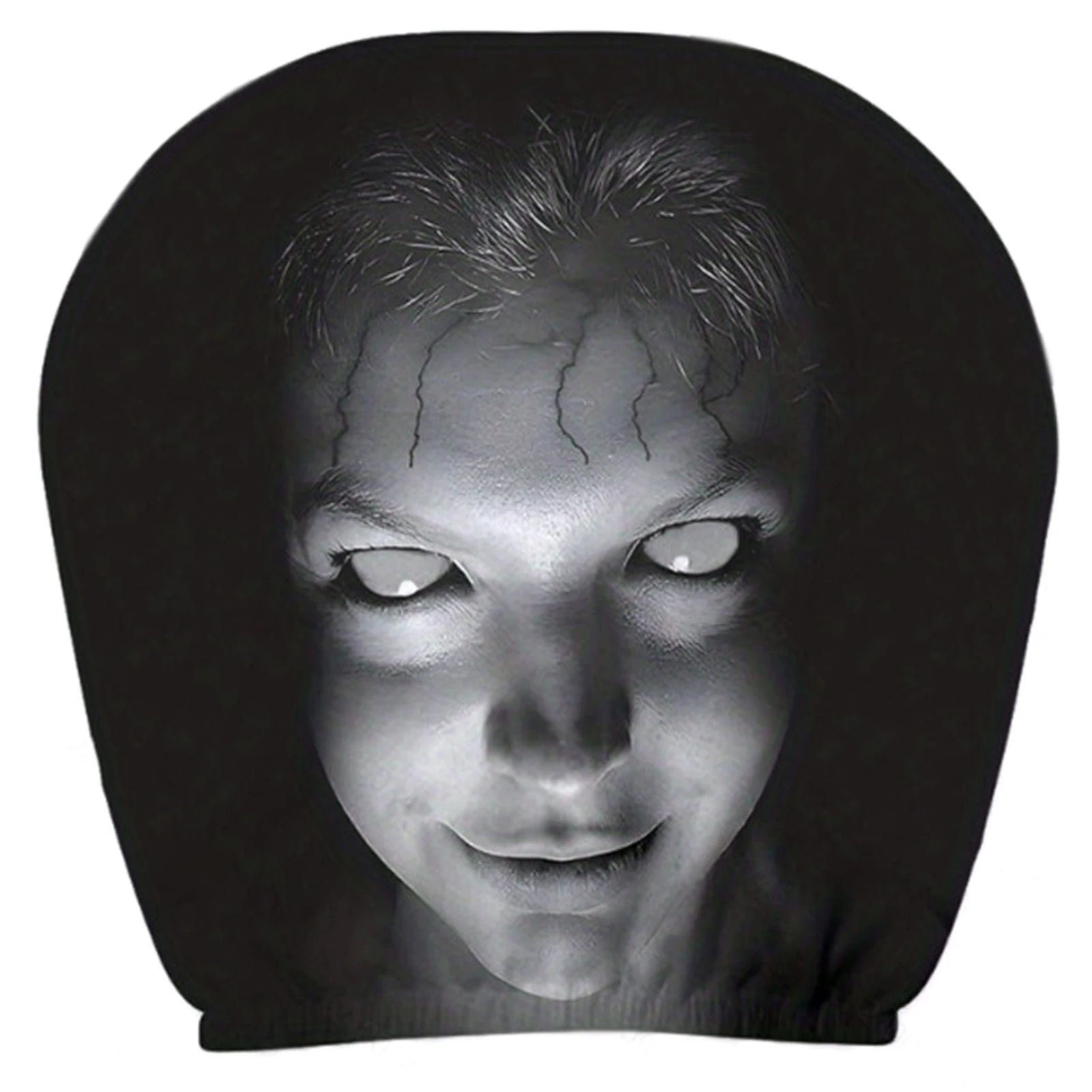 Funny 3D Printed Car Headrest Covers | Universal Elastic Fit