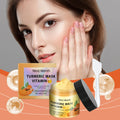 Turmeric Vitamin C Clay Mask Deep Cleansing Dark Spot Removal Tighten Shrink Pores Anti Acne Brightening Moisturizing Skin Care Oasis Select 150g