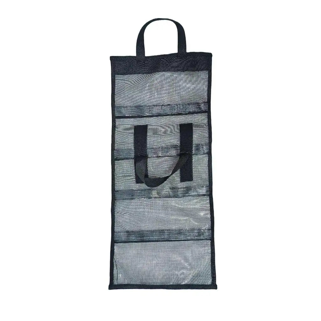 PVC Lure Tote Bag Foldable Fishing Gear Bag Large Capacity Foldable Tackle Bag Fishing Organizer Pocket with Hand Carry Oasis Select