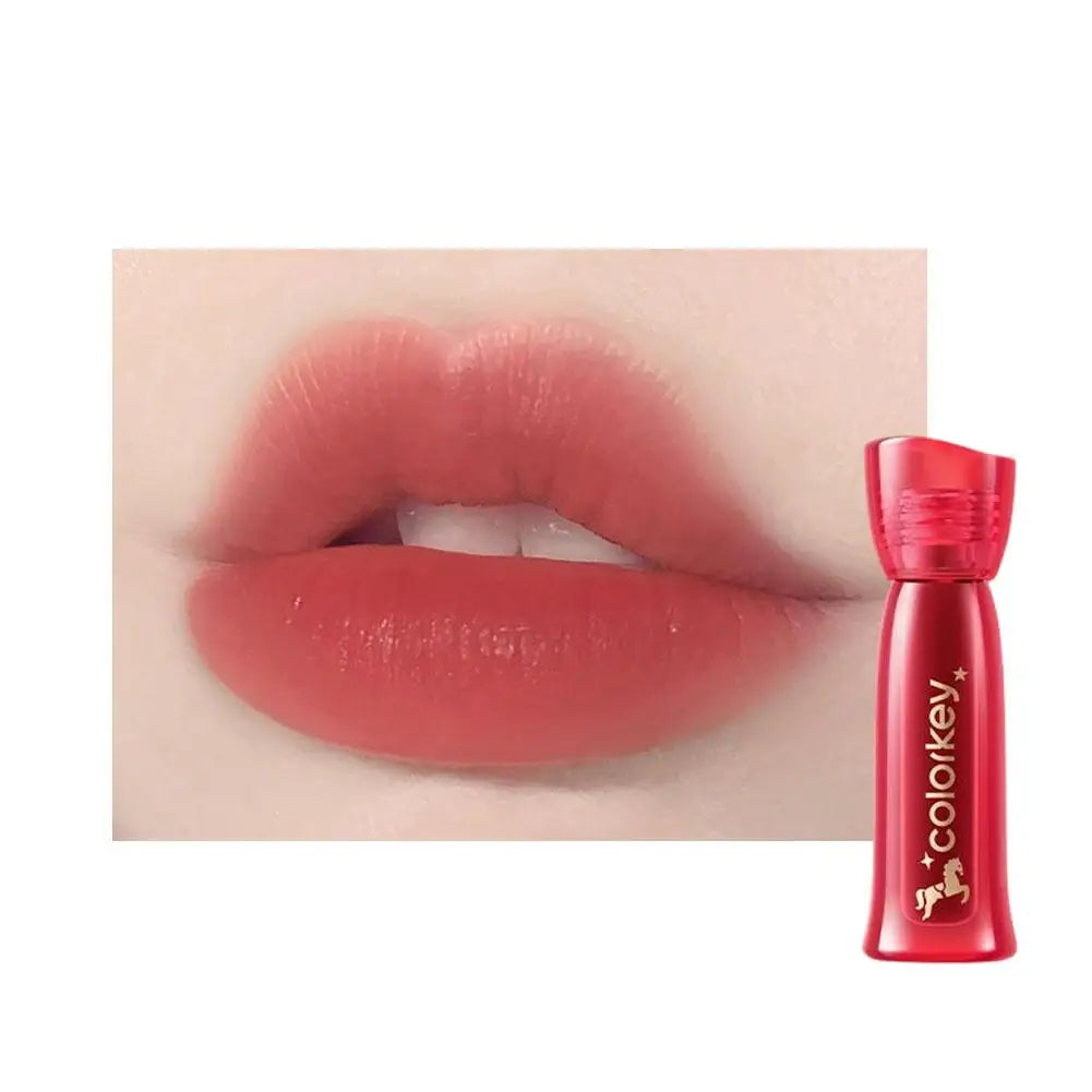 COLORKEY [Year of the Horse Limited Edition] Water Mist Lip Glaze Set Unique Gift Box Matte Velvet Lipstick Eyeshadow Makeup Oasis Select O503