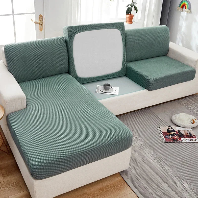 Elastic sofa cover all inclusive universal sofa cover anti slip cushion four seasons universal sofa hat full cover cloth towel Oasis Select 1 enlarge S code