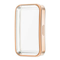 TPU Case & Screen Protector for Huawei Band 8 / 9 / 10 Smartband Protective Case Oasis Select Gold For Huawei Band 10