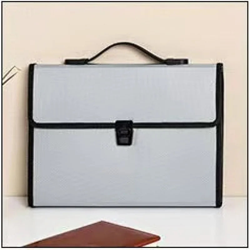 A4 Organ Bag Portable Accordion File Organizer Multi-Layer Folder Environmentally Friendly Portable Document Bag For Office Desk Oasis Select