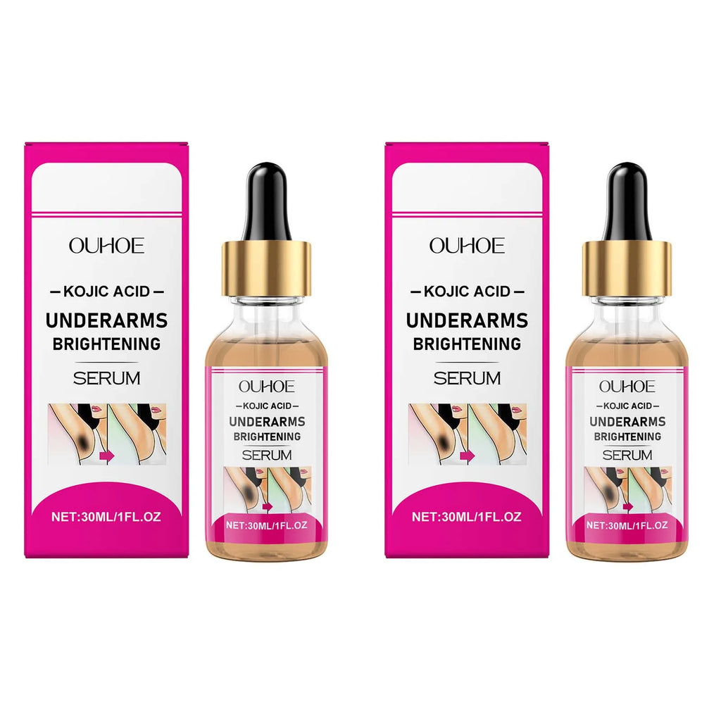 Kojic Acid Brightening Serum – Underarms, Knees & Body Body Brightening Serum Oasis Select 2 x 30ml Boxed