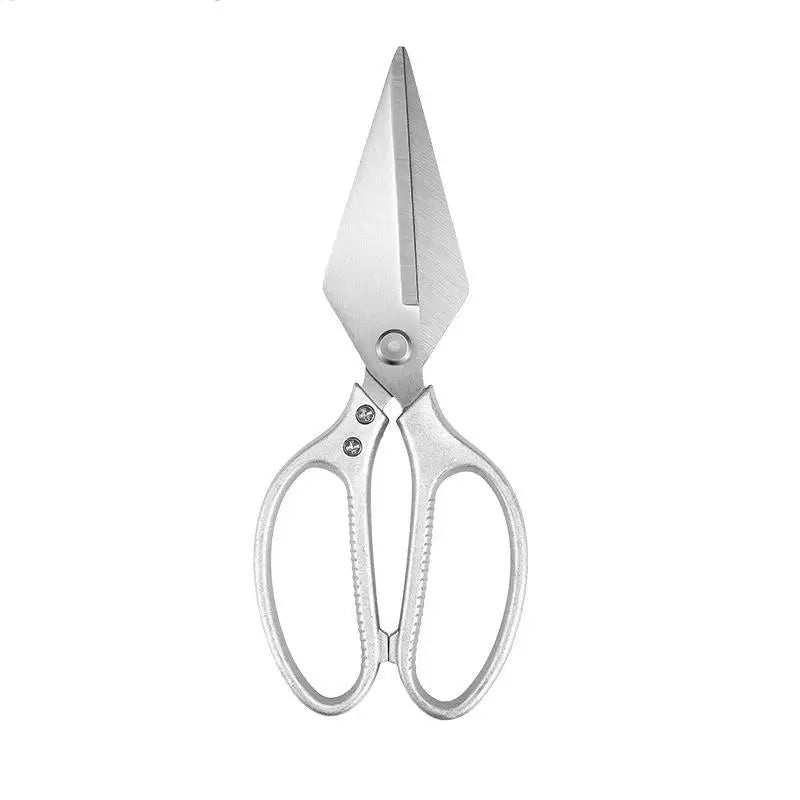 Kitchen Scissors Sharp Thickened Stainless Steel Blades Nonslip Handle 1Pcs for Cutting Poultry Meat Vegetable Seafood Oasis Select C