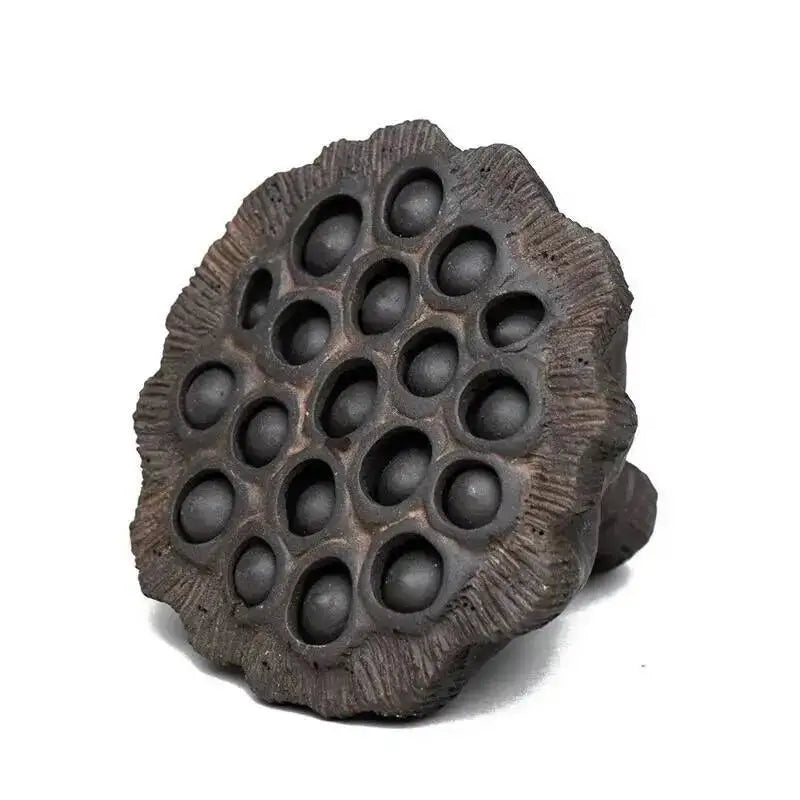 Yixing Zisha Tea Pet Lotus Pod Ornament Old Lotus Seed Sculpture Craft Tea Set Tea Ceremony Ceramic Accessories Miscellaneous Oasis Select Style 4 1