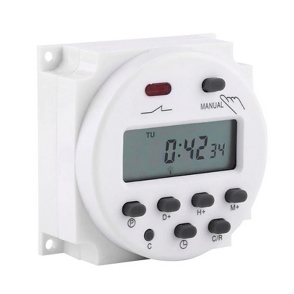 Power Down Timer Programmable Replacement Spare Parts White 16A 60x60x30mm Accessories Digital Timer Brand New Oasis Select A China Mainland